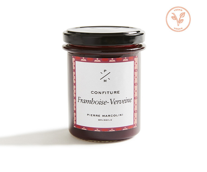 Raspberry-verbena jam Jams and spreads