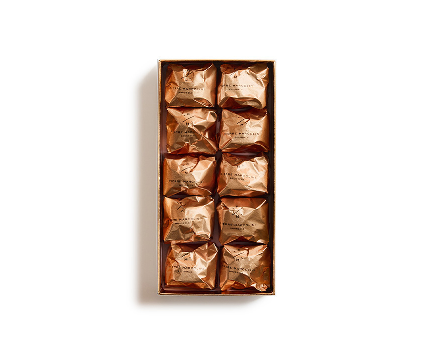Box of 10 candied chestnuts Permanent