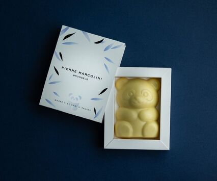 White marshmallow panda 