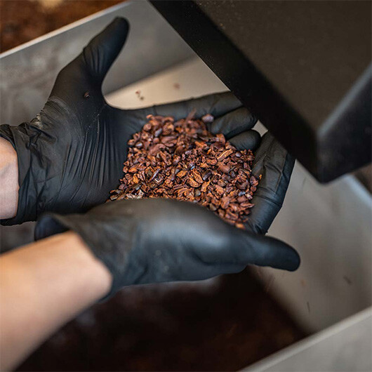 pierre marcolini savoir faire broyage
